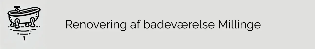 Renovering af badeværelse Millinge